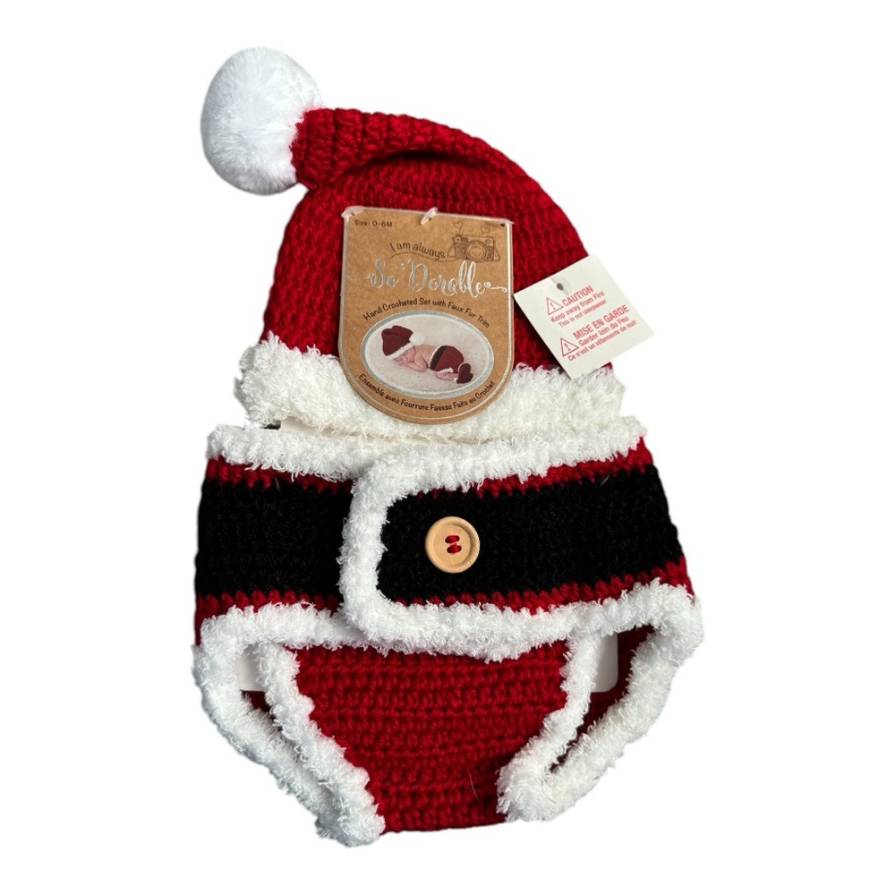 I am always So Adorable Crochet Set Size 0-6 months NWT Sale